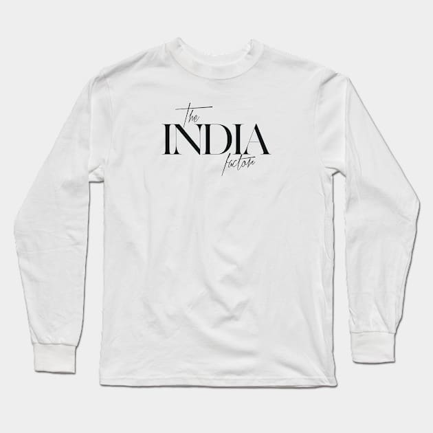 The India Factor Long Sleeve T-Shirt by TheXFactor